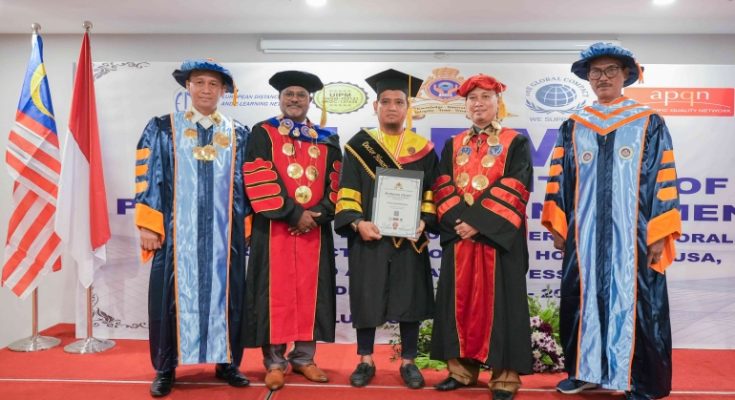 Wisuda Doktor Kehormatan (HC) UIPM Malaysia